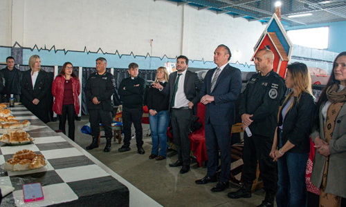 Inauguraron un nuevo pabellón literario en una cárcel de Florencio Varela