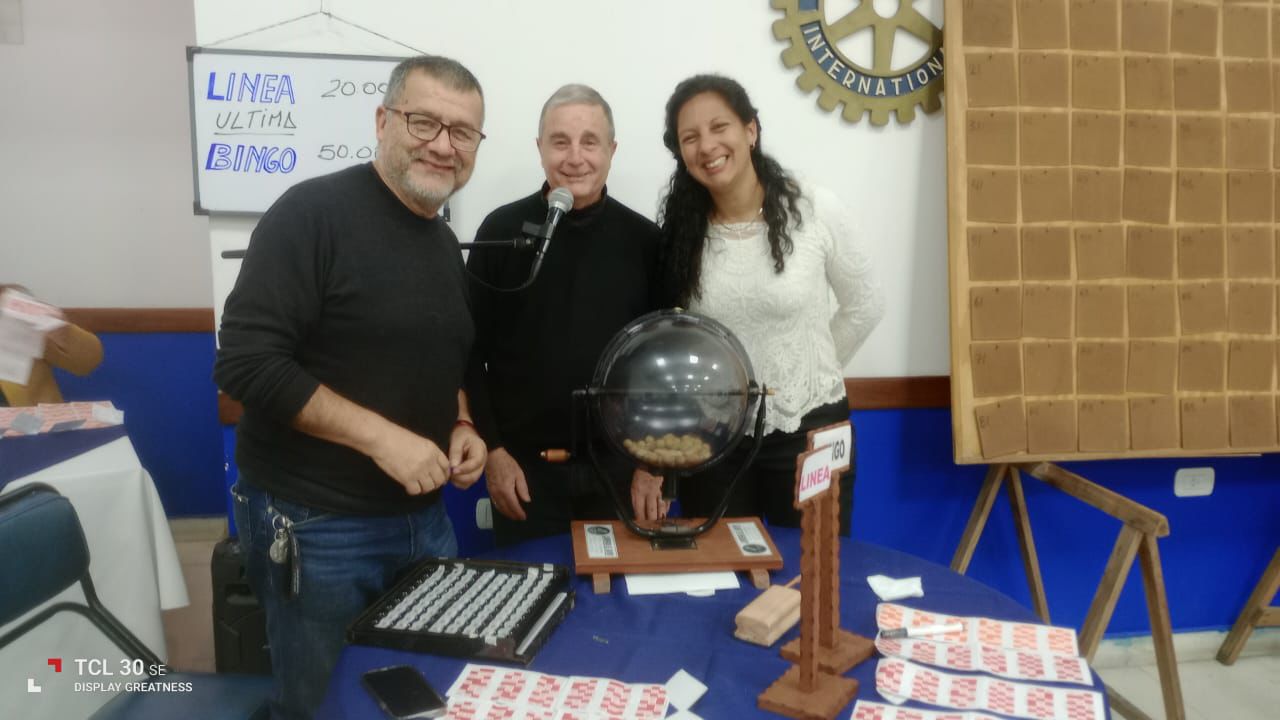 Bingo solidario del Rotary Berazategui para familias que lo perdieron todo tras incendio de sus viviendas