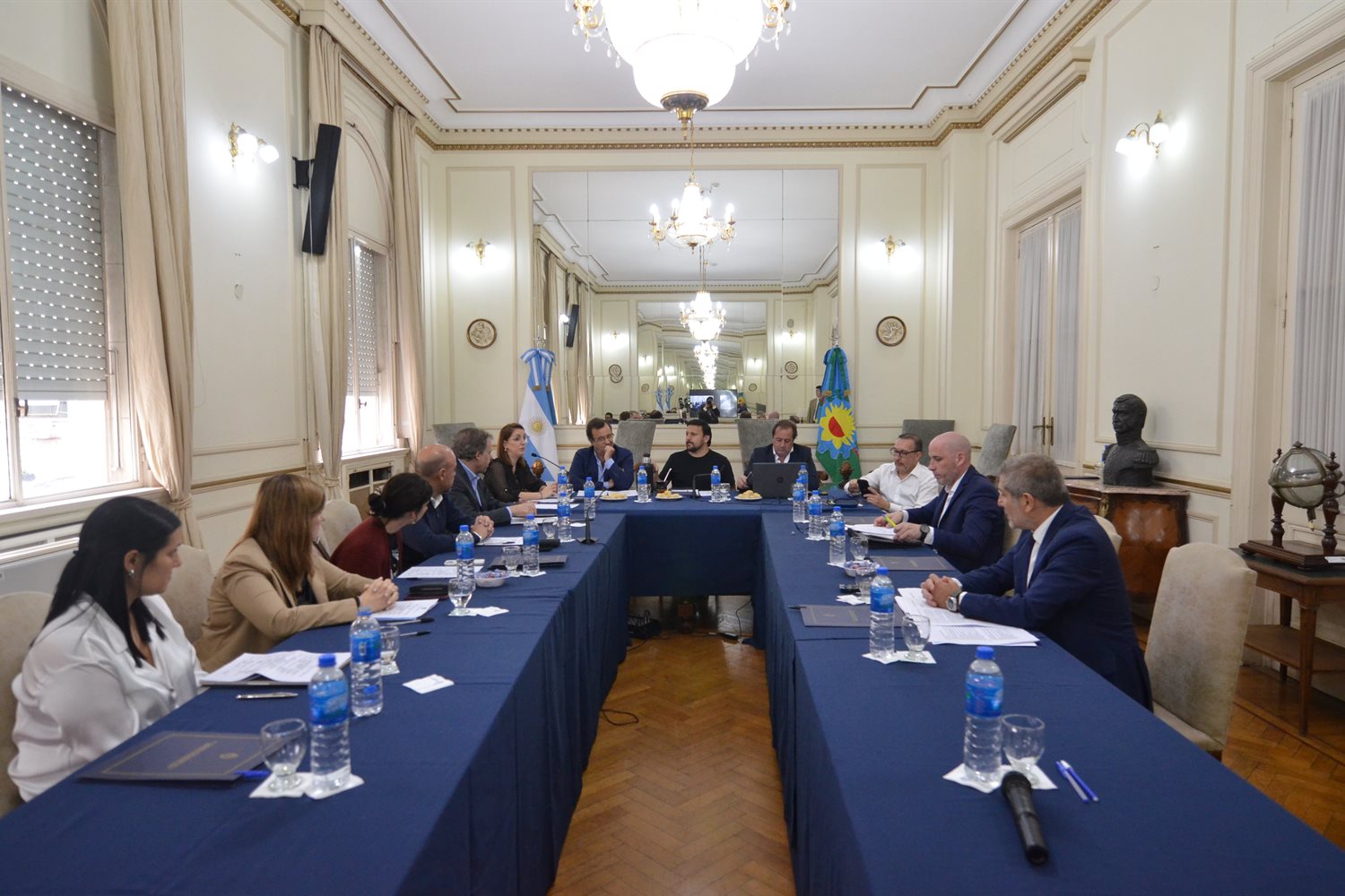 Magistrados pasaron por el Senado para ser entrevistados por la Comisión de Asuntos Constitucionales y Acuerdos