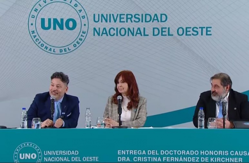 Cristina Kirchner apuntó contra los “mediocres” que critican la creación de universidades