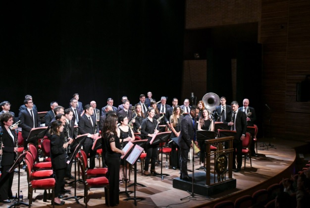 La Banda de Música del SPB se presentó en el Teatro Argentino de La Plata