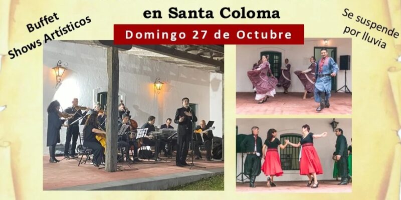 Tango; folklore y tradiciones en el Monumento de Santa Coloma