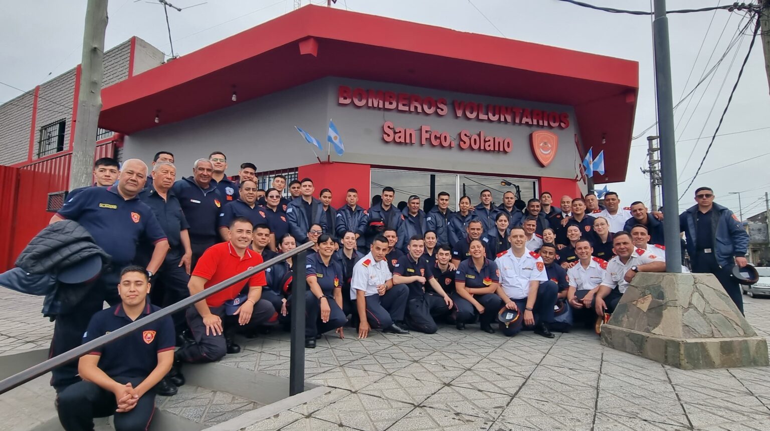 Bomberos de Solano conmemoran aniversarios y siguen creciendo