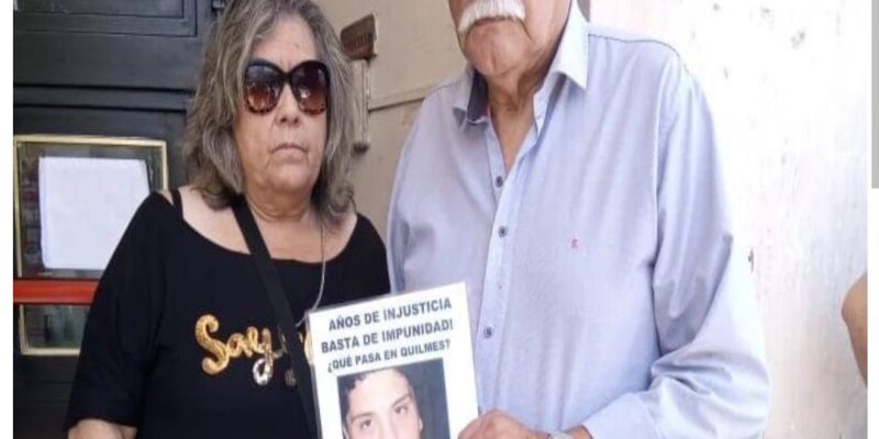 Profundo pesar por la muerte de Juan “Tito” Vera; consagró su vida en búsqueda de justicia por el crimen de su hijo Emmanuel en Quilmes Oeste