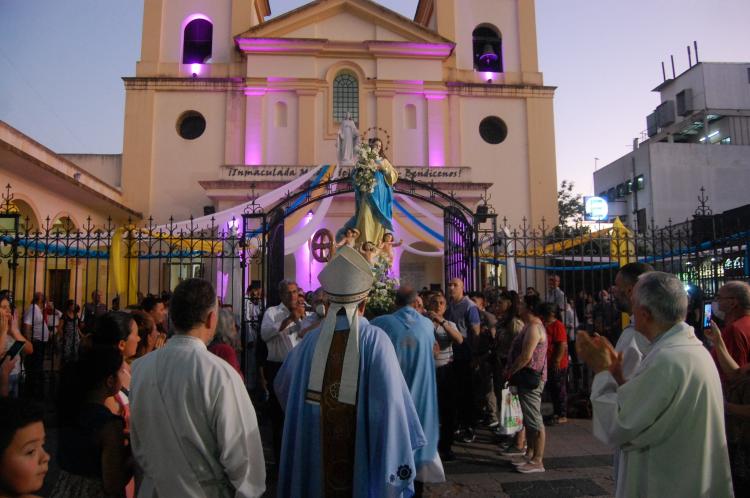 Quilmes: comenzó la novena preparatoria para la fiesta de la Inmaculada Concepción