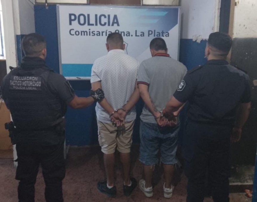 Dos ladrones con domicilio en Quilmes fueron detenidos en La Plata con un inhibidor de señal