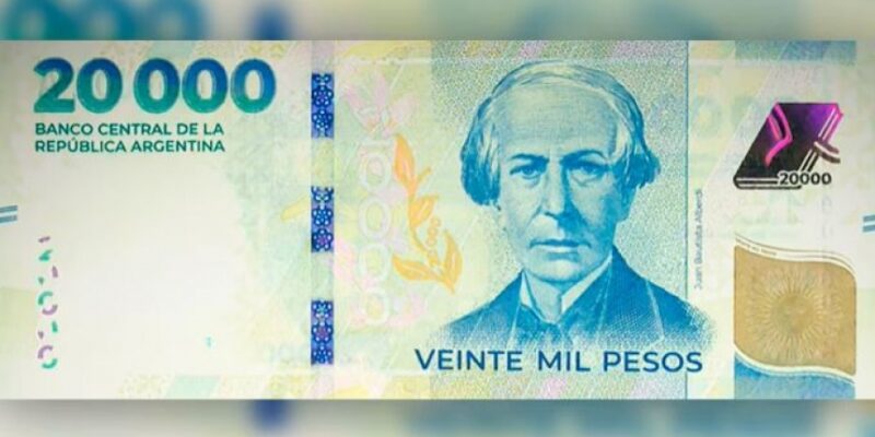 Difunden medidas de seguridad para evitar estafas con el nuevo billete de 20 mil pesos