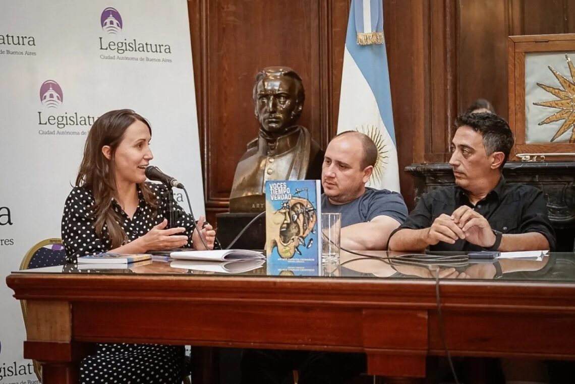 Declararon de interés cultural en la Legislatura porteña el libro “Voces, Tiempo, Verdad”