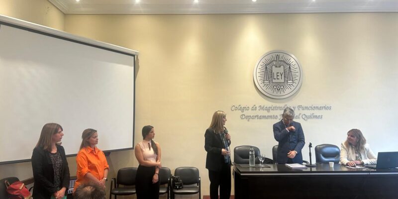 “Diplomatura en gobiernos inteligentes, abiertos y digitales”; cierre de ciclo académico en el Colegio de Magistrados de Quilmes