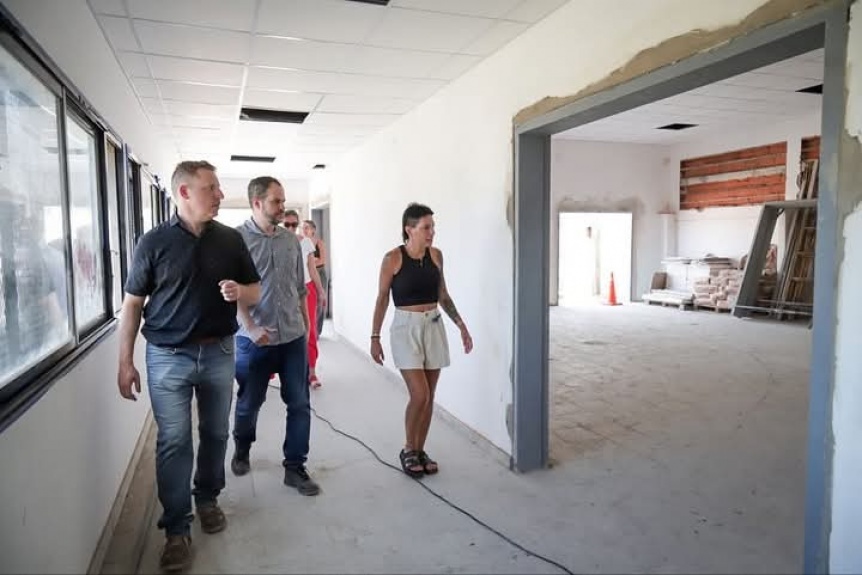 Mayra Mendoza anunció la reanudación de la construcción del Jardín de Infantes del barrio IAPI