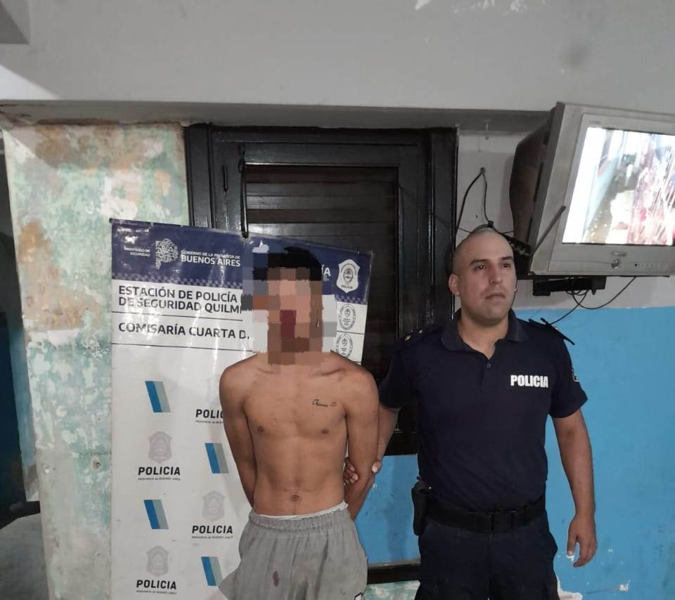 Detienen a un joven de 19 años por robo a mano armada y disparos en Solano