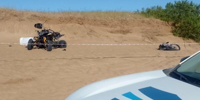 Un muerto y un herido tras choque entre una moto y un cuatriciclo en Villa Gesell