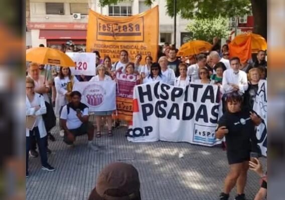 Organizaciones realizaron “abrazo a la salud pública” para exigir entrega inmediata de medicación a pacientes oncológicos