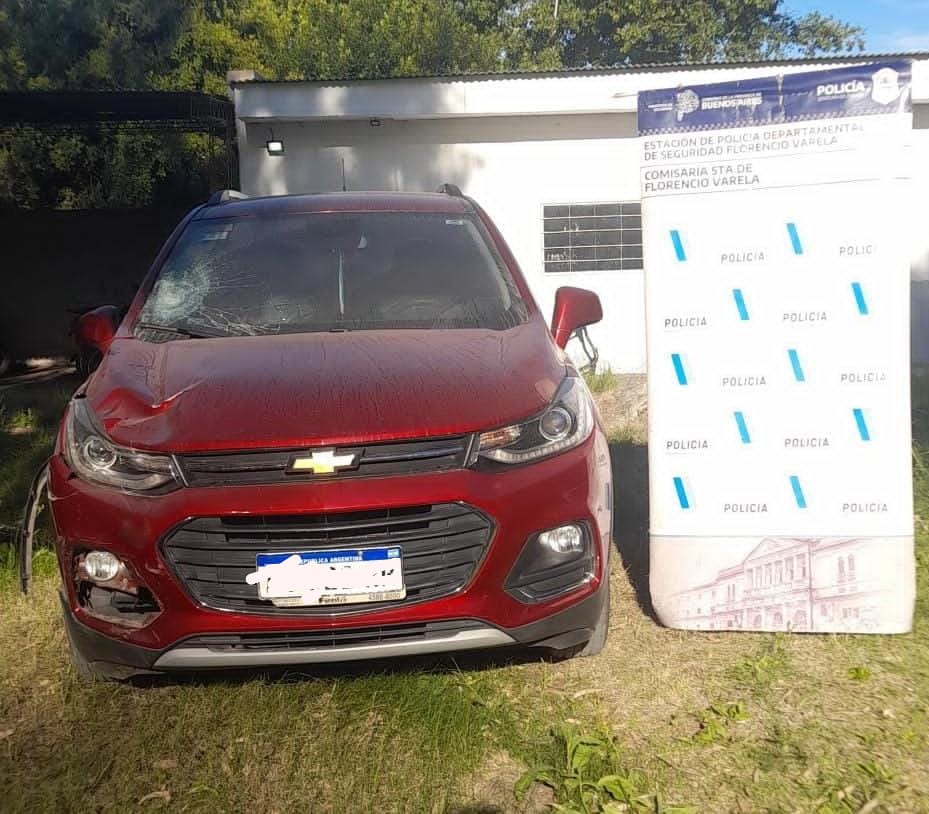 Secuestraron la camioneta utilizada en el siniestro vial de la Ruta 53 donde murió un vecino de Florencio Varela; el conductor sigue prófugo