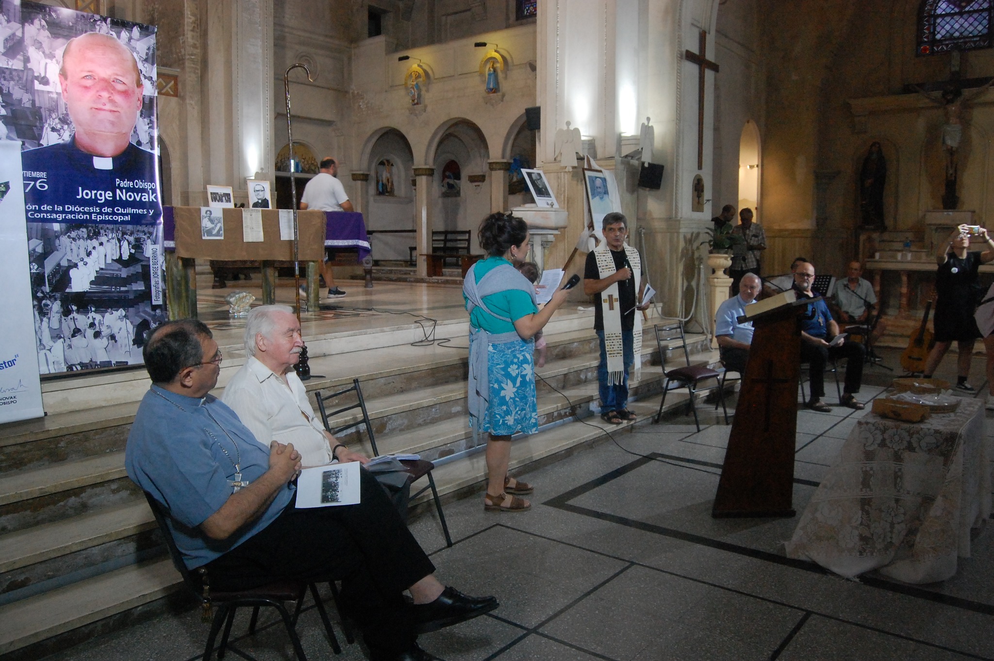 Quilmes homenajeó a Monseñor Novak en una celebración ecuménica por la Memoria