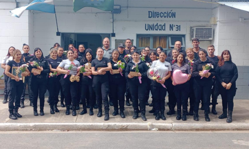 La Unidad N° 31 de Florencio Varela agasajó a sus empleadas en el marco del Día Internacional de la Mujer