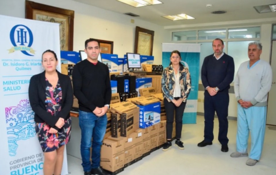 El hospital de Quilmes sumó tecnología quirúrgica y más computadoras