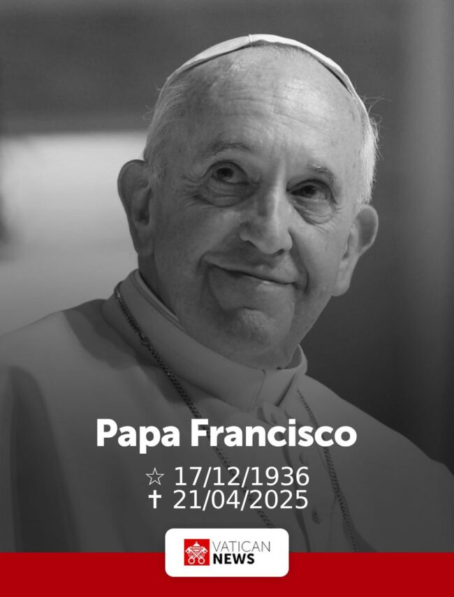 Murió este lunes el Papa Francisco