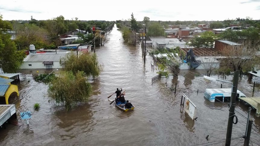 Con 2500 evacuados y 30 municipios afectados, el temporal tiene en vilo a la Provincia