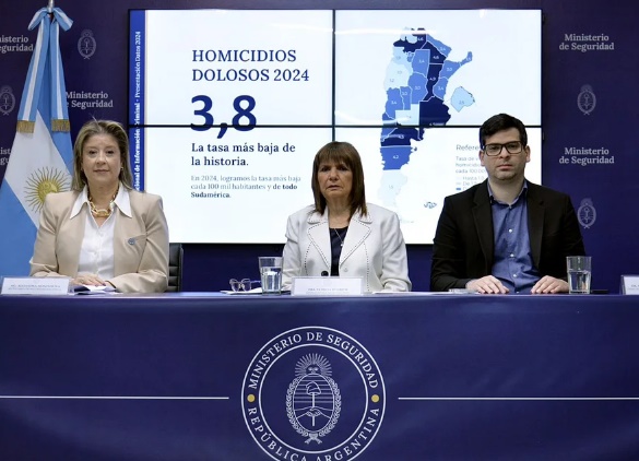 En 2024 se registró la tasa de homicidios más baja de la historia del país
