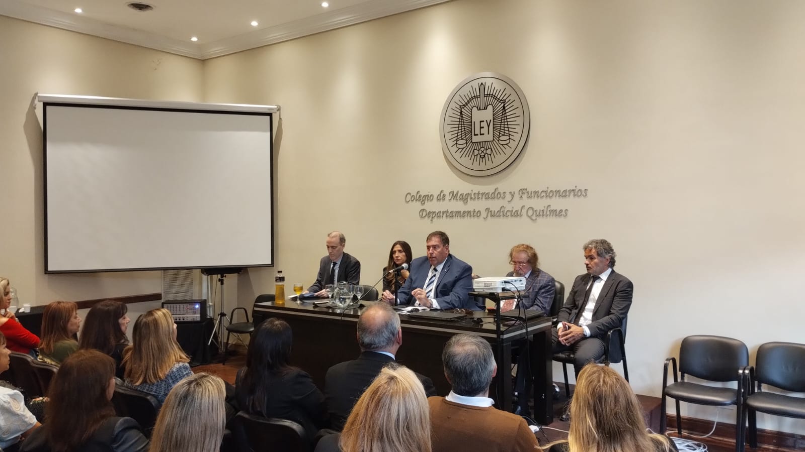 Colegio de Magistrados de Quilmes: disertaron los jueces de Casación de la Provincia