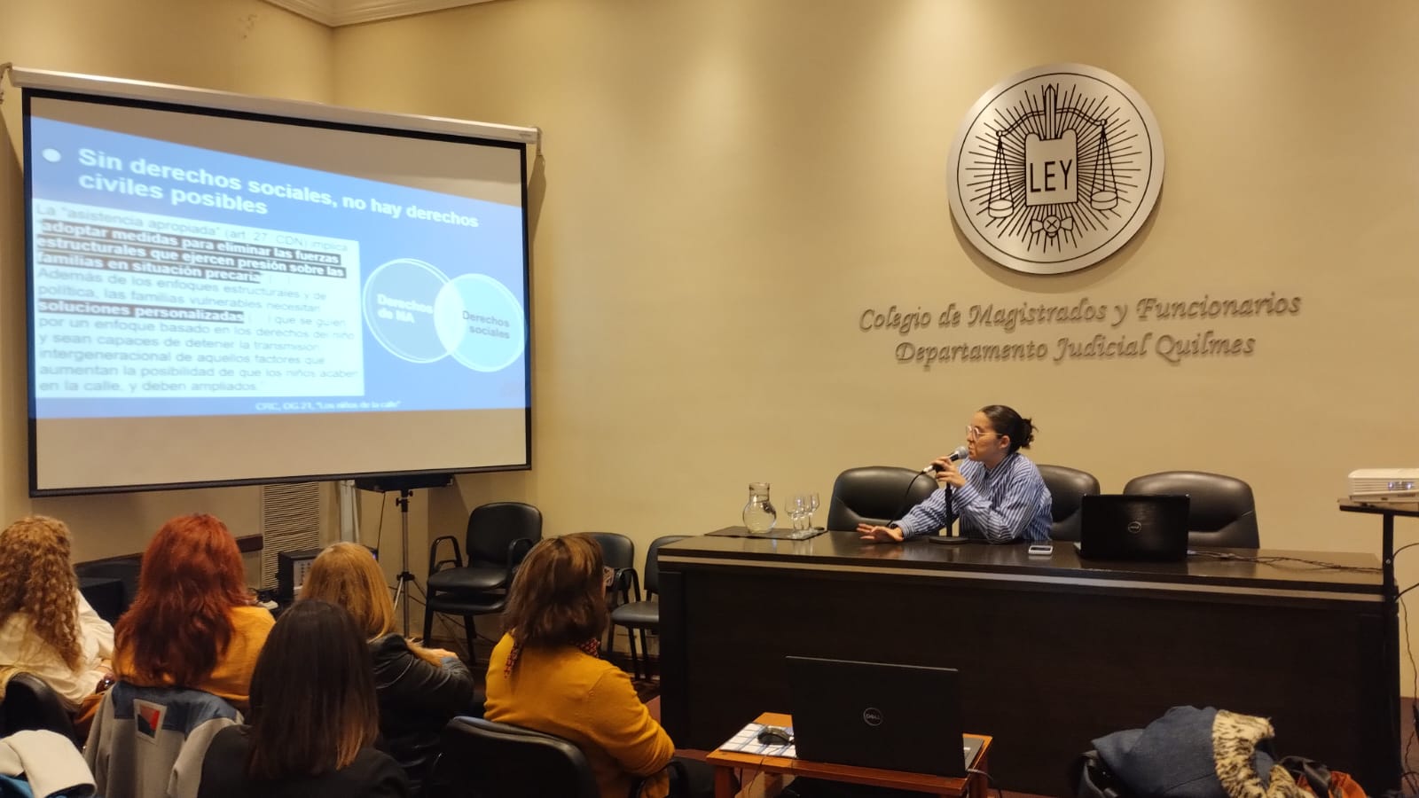 “El impacto del CCyC en las relaciones familiares”: Carolina Videtta y Sabrina Silva disertaron en el Colegio de Magistrados