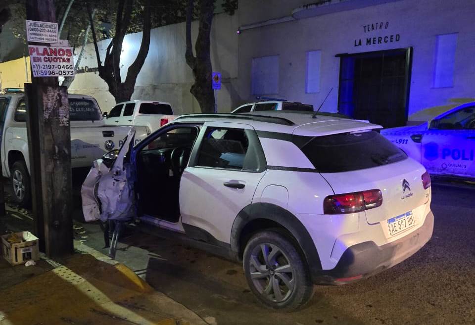 Quilmes: dos detenidos tras persecución policial por robo