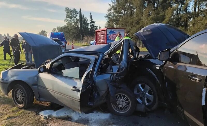 Alcoholemia positiva: chocaron dos conductores en Ruta 2 a la altura de Berazategui