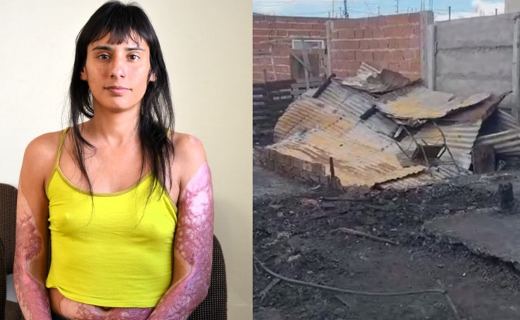Denegaron el cese de la detención al imputado de querer matar a Lorena y sus hijas incendiando la casa en Varela