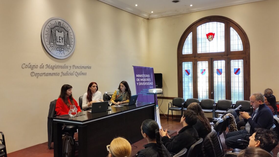 Jornada sobre medidas con monitoreo electrónico acerca de situaciones de violencia de género en el CMFQ