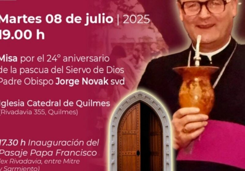 Quilmes inaugurará el “Pasaje Papa Francisco” en la Peatonal Rivadavia el 8 de julio