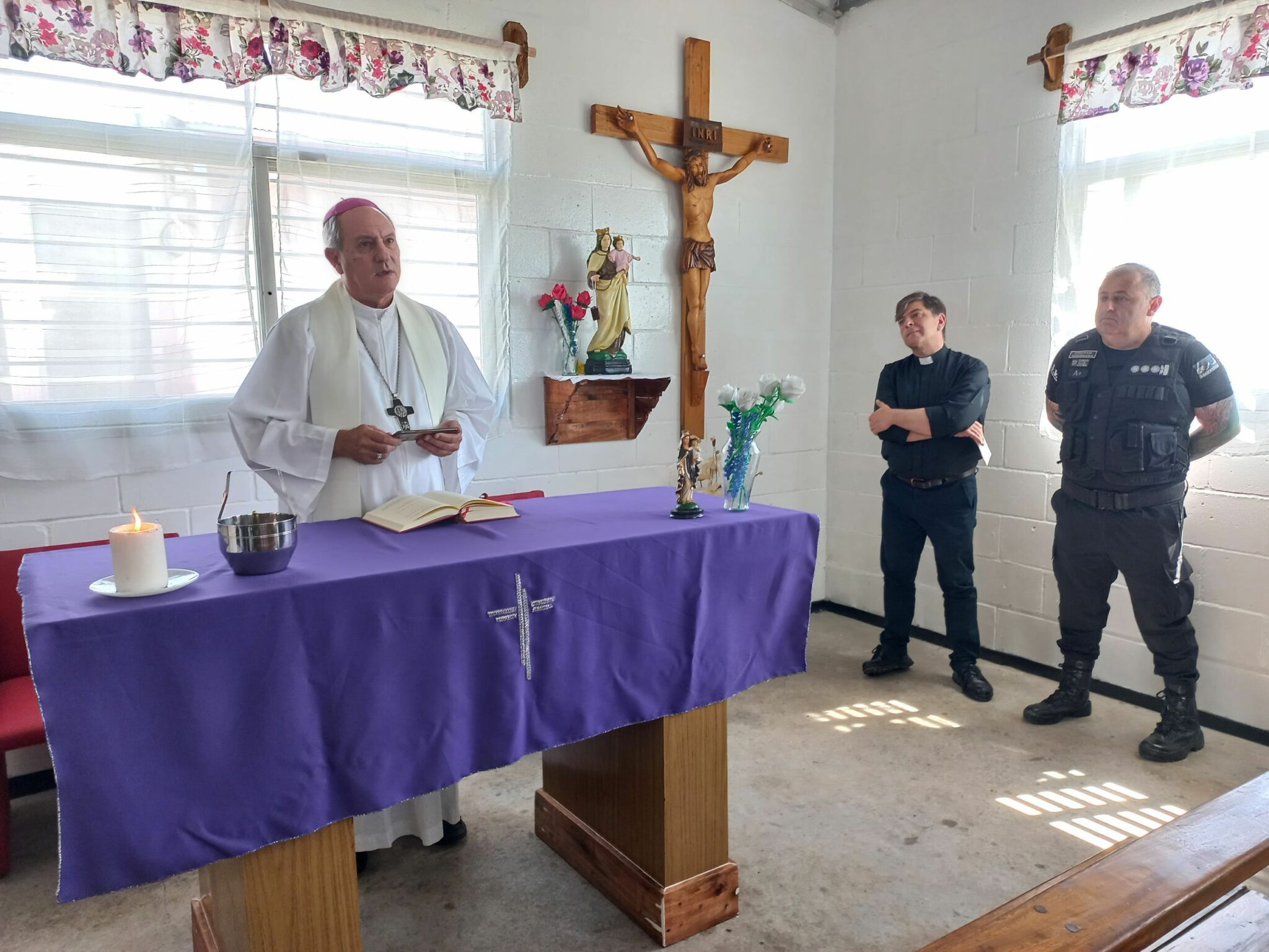 Jornada religiosa con el movimiento brocheriano de Quilmes en la Unidad 58