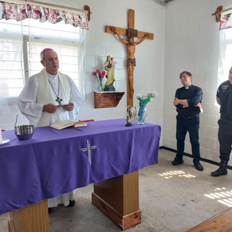 Jornada religiosa con el movimiento brocheriano de Quilmes en la Unidad 58