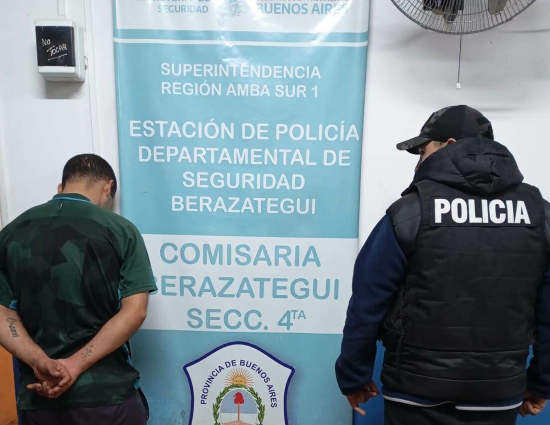 Cayó en Barrio Marítimo sujeto que robaba kioscos: detenido por reiterados asaltos en Berazategui