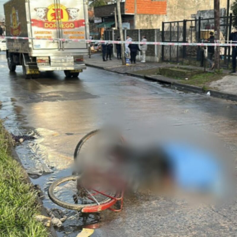 Investigan accidente en Florencio Varela donde una mujer murió tras ser arrollada por las ruedas de un camión