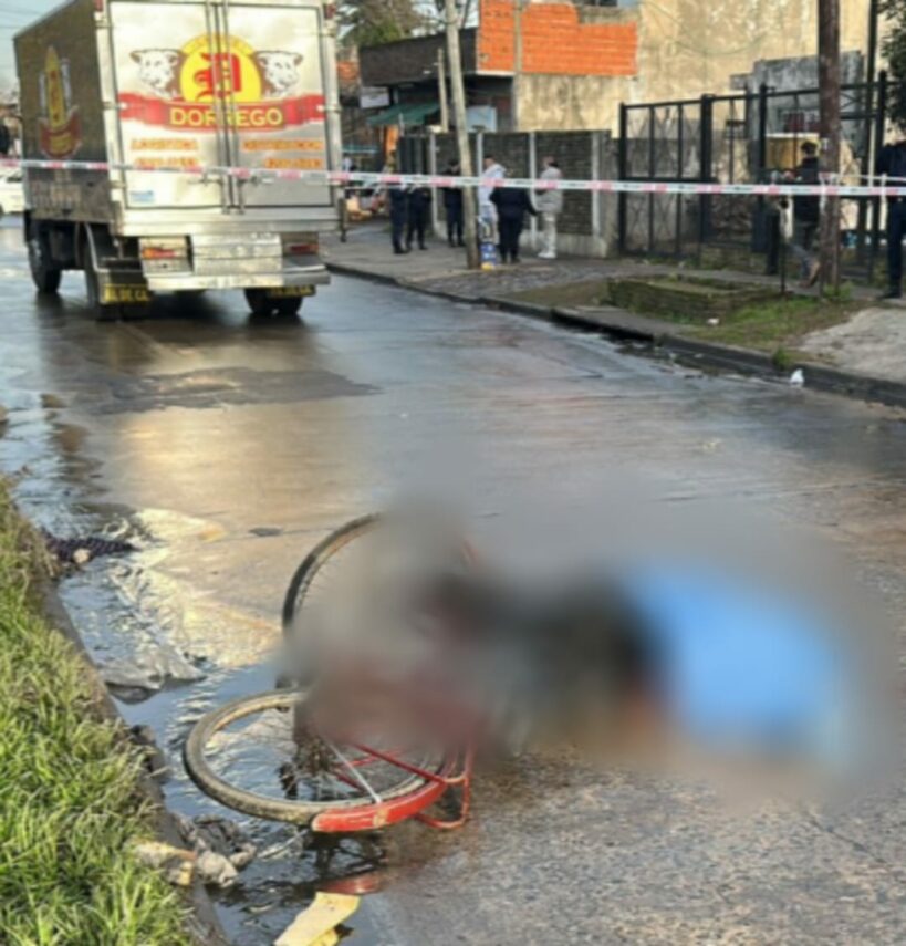 Investigan accidente en Florencio Varela donde una mujer murió tras ser arrollada por las ruedas de un camión