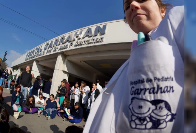 El jueves se realizará un paro nacional “en defensa del Garrahan y de la salud pública”