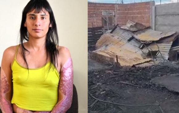 Confirmaron la denegatoria del cese de la detención al imputado de querer matar a Lorena y sus hijas incendiando la casa en Florencio Varela