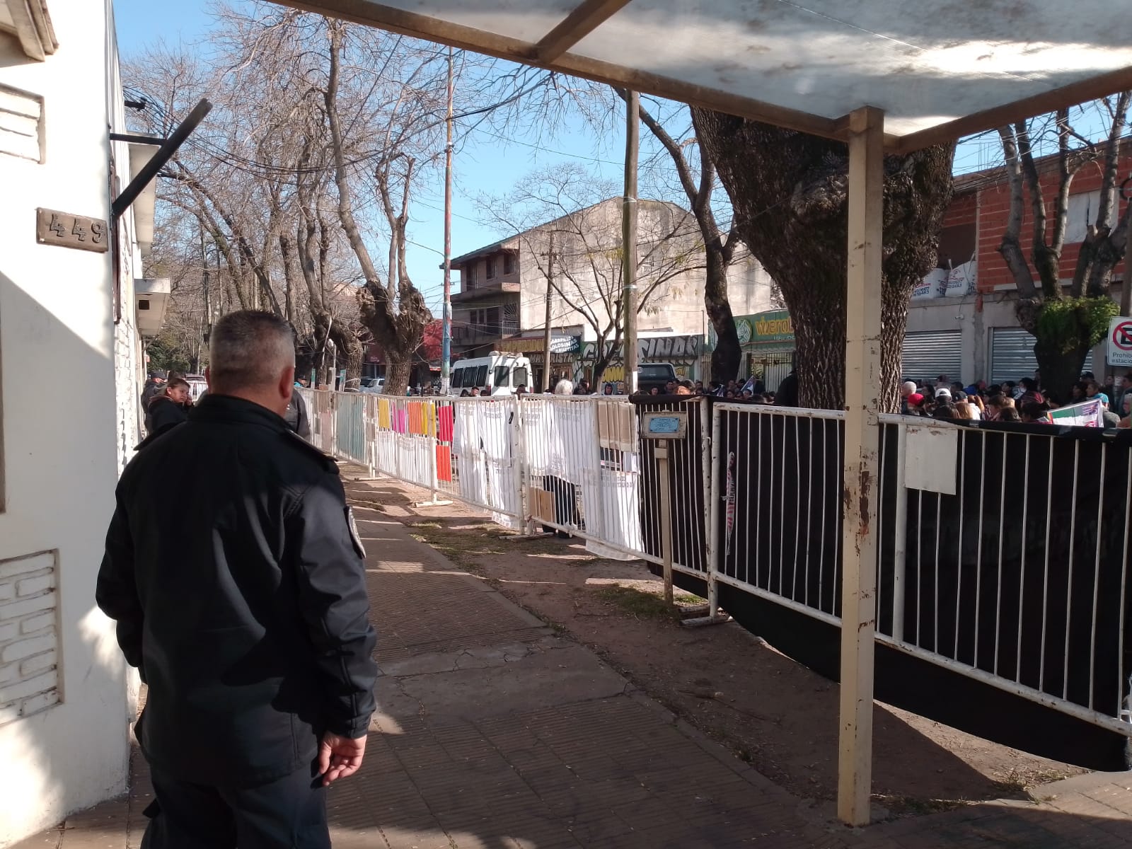 Organizaciones sociales de Varela marcharon al Juzgado de Garantías N° 8
