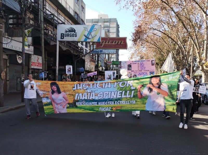 Justicia por Maia Spinelli: familiares y amigos movilizaron en Florencio Varela a un año del trágico homicidio