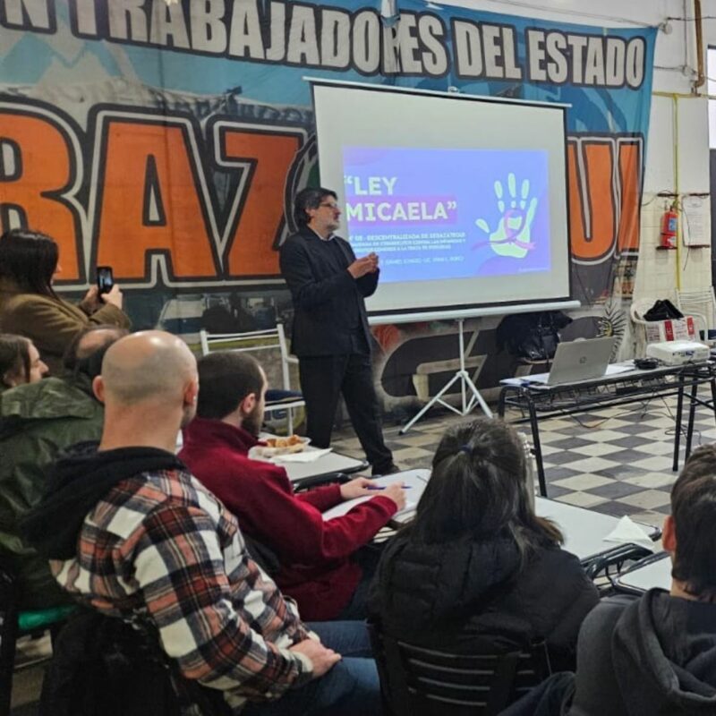 Capacitación a estatales de Berazategui en el marco de la Ley Micaela