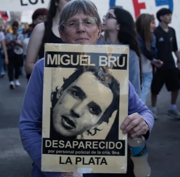 Realizarán una vigilia en La Plata a 32 años de la desaparición de Miguel Bru