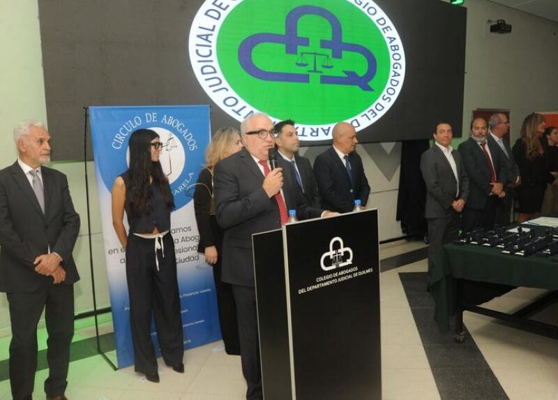 Los abogados celebraron su dia con una ceremonia en Florencio Varela