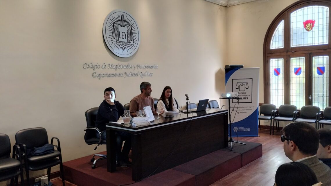 Un enfoque colectivo y federal sobre la salud mental y la discapacidad en el Colegio de Magistrados de Quilmes