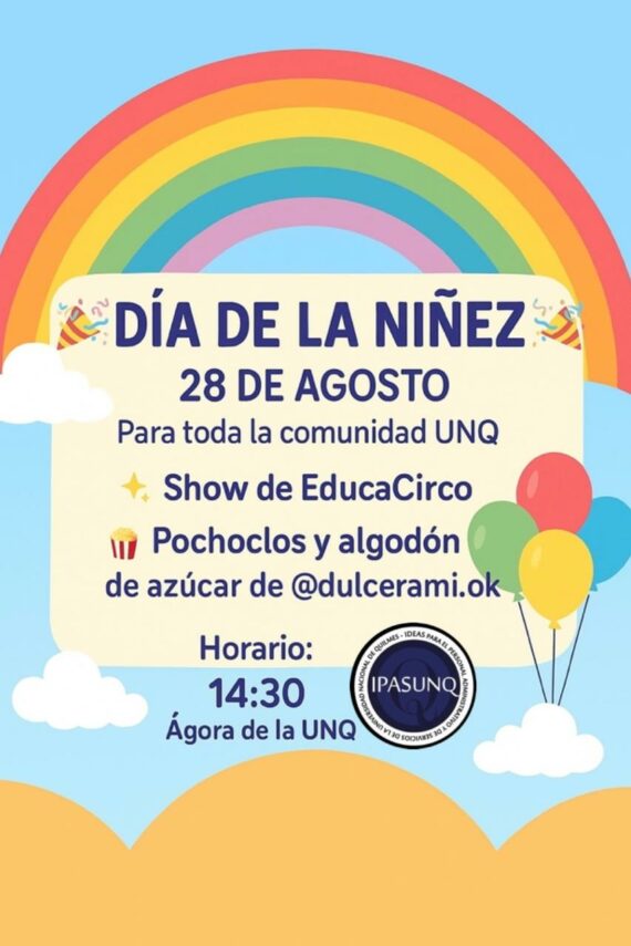Festival para los más pequeños el jueves 28 en la UNQ