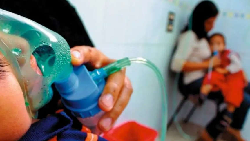 La ocupación de camas en los hospitales bonaerenses por enfermedades respiratorias es del 90%