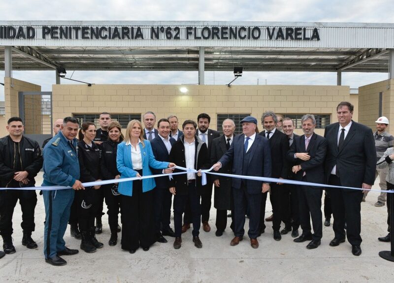 Inauguraron la Unidad Penitenciaria N° 62 en Florencio Varela: se suman así casi mil plazas para detenidos