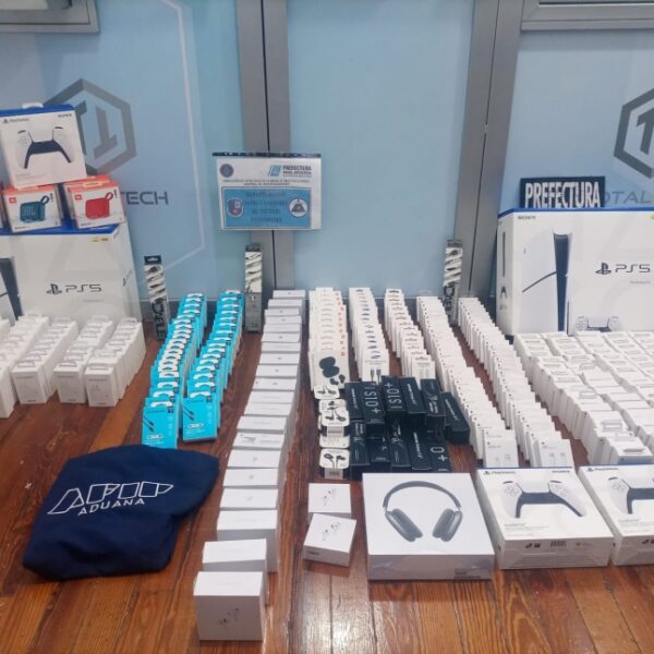 Allanamiento en Quilmes: incautaron tecnología valuada en más de 615 millones de pesos