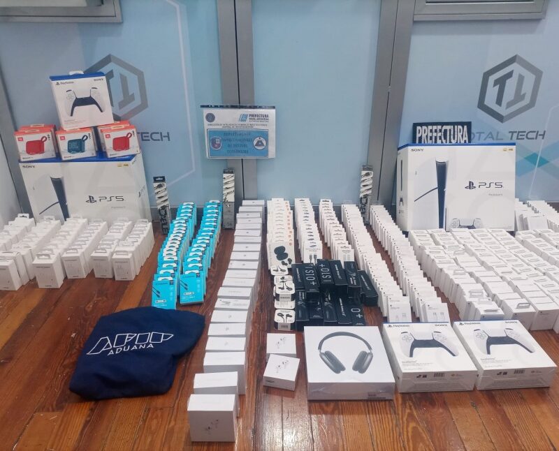 Allanamiento en Quilmes: incautaron tecnología valuada en más de 615 millones de pesos