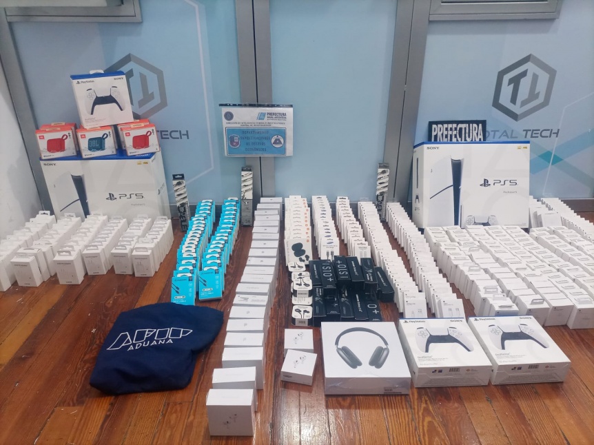 Allanamiento en Quilmes: incautaron tecnología valuada en más de 615 millones de pesos